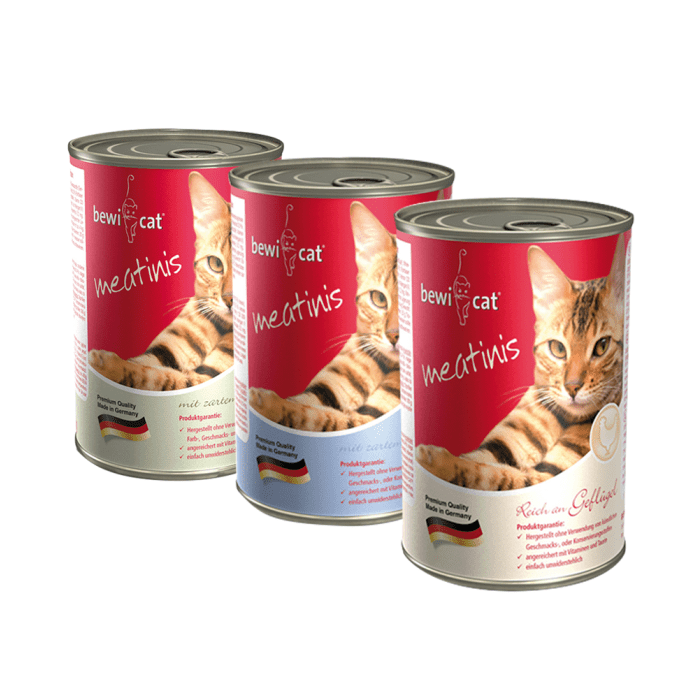 BEWI CAT MEATINIS BEWI Cat MEATINIS BEWI CAT MEATINIS BEWI Cat MEATINIS Hunde & Katzen Tiernahrung von Belcando und Leonardo