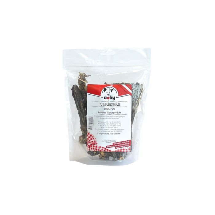 DOBY® PUTENHÄLSE 250G Hundefutter & Kauartikel DOBY® PUTENHÄLSE 250G Hundefutter & Kauartikel Hunde & Katzen Tiernahrung von Belcando und Leonardo