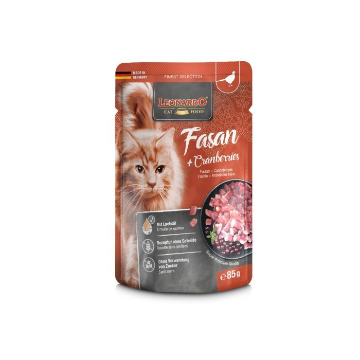 LEONARDO FASAN + CRANBERRIES Katzenfutter & Snacks LEONARDO FASAN + CRANBERRIES Katzenfutter & Snacks Hunde & Katzen Tiernahrung von Belcando und Leonardo