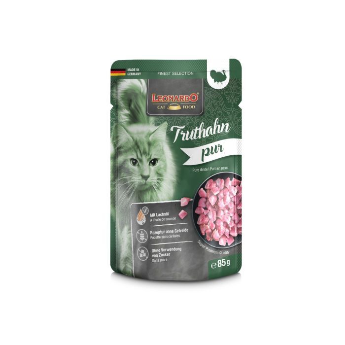 LEONARDO TRUTHAHN PUR MIT LACHSÖL Katzenfutter & Snacks LEONARDO TRUTHAHN PUR MIT LACHSÖL Katzenfutter & Snacks Hunde & Katzen Tiernahrung von Belcando und Leonardo