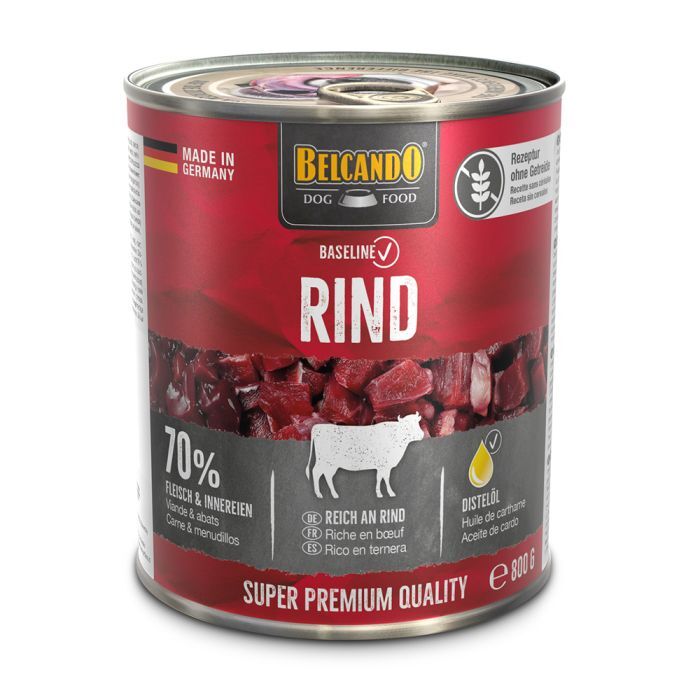 BELCANDO BASELINE RIND Belcando BASELINE Adult BELCANDO BASELINE RIND Belcando BASELINE Hunde & Katzen Tiernahrung von Belcando und Leonardo