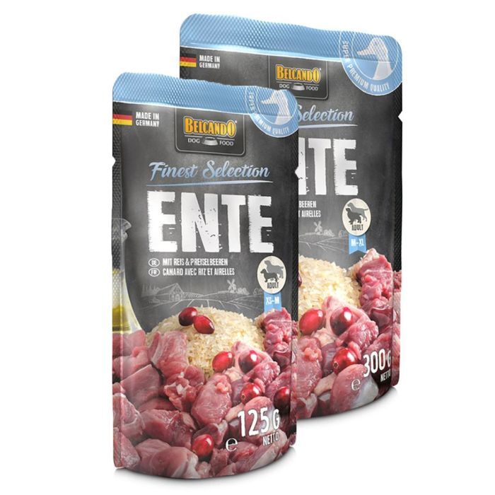 BELCANDO ENTE MIT REIS UND PREISELBEEREN Belcando FINEST SELECTION BELCANDO ENTE MIT REIS UND PREISELBEEREN Belcando FINEST SELECTION Hunde & Katzen Tiernahrung von Belcando und Leonardo