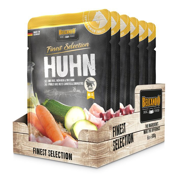 BELCANDO HUHN UND REIS MIT ZUCCHINI UND MÖHREN Belcando FINEST SELECTION BELCANDO HUHN UND REIS MIT ZUCCHINI UND MÖHREN Belcando FINEST SELECTION Hunde & Katzen Tiernahrung von Belcando und Leonardo