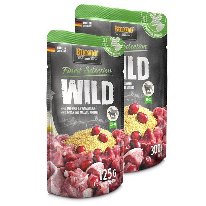BELCANDO WILD MIT HIRSE UND PREISELBEEREN Belcando FINEST SELECTION BELCANDO WILD MIT HIRSE UND PREISELBEEREN Belcando FINEST SELECTION Hunde & Katzen Tiernahrung von Belcando und Leonardo