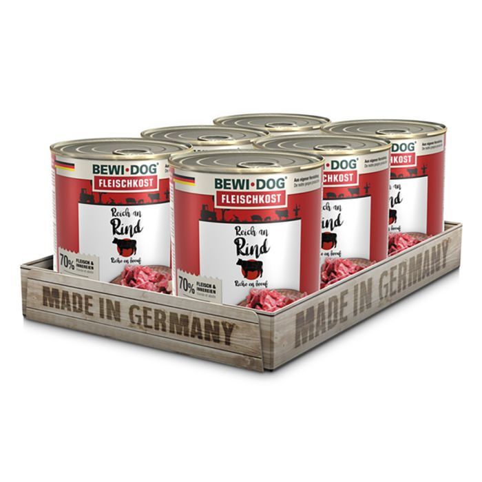 BEWI DOG FLEISCHKOST REICH AN RIND BewiDog Fleischkost BEWI DOG FLEISCHKOST REICH AN RIND BewiDog Fleischkost Hunde & Katzen Tiernahrung von Belcando und Leonardo