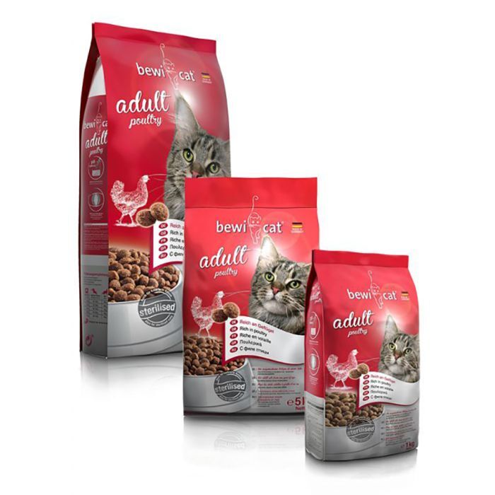 BEWI CAT ADULT POULTRY BEWI Cat BEWI CAT ADULT POULTRY BEWI Cat Hunde & Katzen Tiernahrung von Belcando und Leonardo
