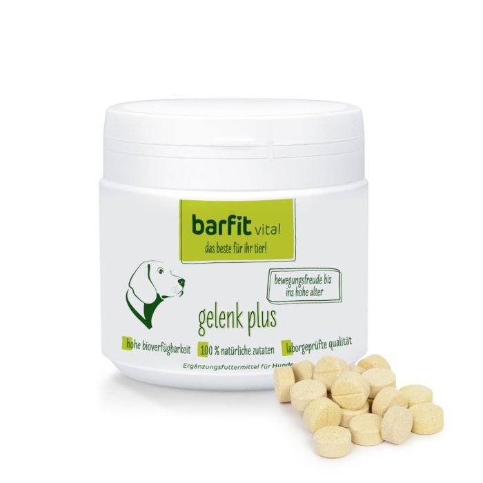 BARFIT VITAL GELENK PLUS TABLETTEN Hundefutter & Zubehör BARFIT VITAL GELENK PLUS TABLETTEN Hundefutter & Zubehör Hunde & Katzen Tiernahrung von Belcando und Leonardo