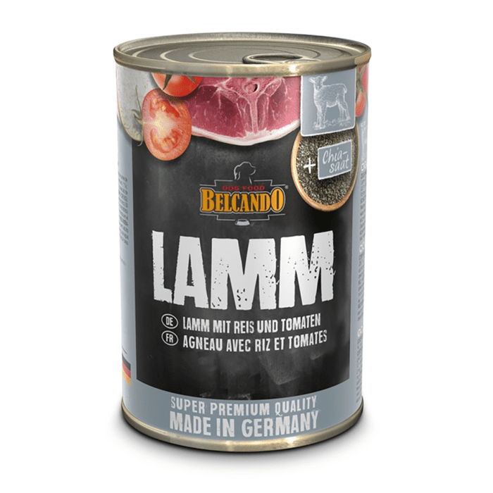 BELCANDO LAMM MIT REIS UND TOMATE Belcando MENÜ Dosen BELCANDO LAMM MIT REIS UND TOMATE Belcando MENÜ Dosen Hunde & Katzen Tiernahrung von Belcando und Leonardo