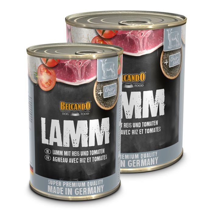 BELCANDO LAMM MIT REIS UND TOMATE Belcando MENÜ Dosen BELCANDO LAMM MIT REIS UND TOMATE Belcando MENÜ Dosen Hunde & Katzen Tiernahrung von Belcando und Leonardo
