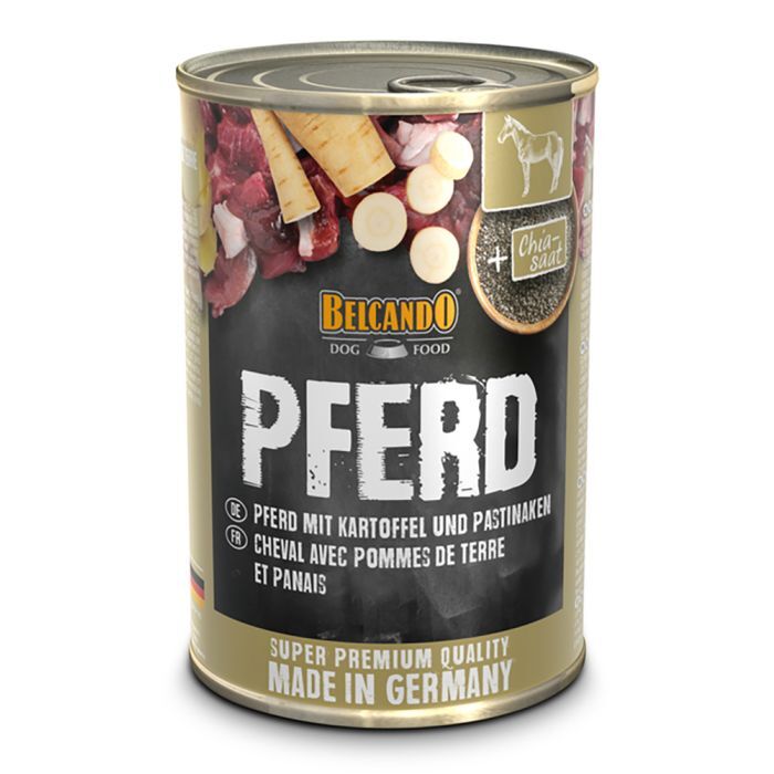 BELCANDO® PFERD MIT KARTOFFEL Belcando MENÜ Dosen BELCANDO® PFERD MIT KARTOFFEL Belcando MENÜ Dosen Hunde & Katzen Tiernahrung von Belcando und Leonardo