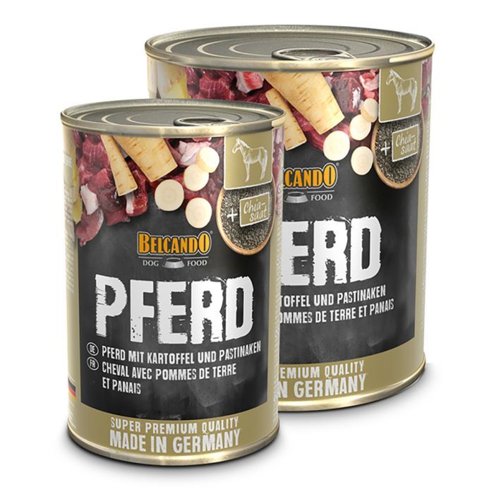 BELCANDO® PFERD MIT KARTOFFEL Belcando MENÜ Dosen BELCANDO® PFERD MIT KARTOFFEL Belcando MENÜ Dosen Hunde & Katzen Tiernahrung von Belcando und Leonardo
