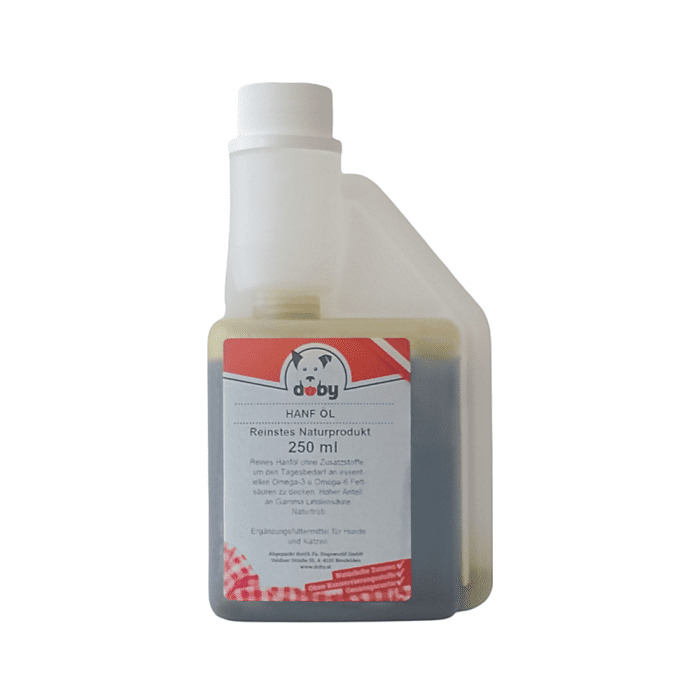 DOBY® HANFÖL NATURTRÜB Hundefutter & Zubehör DOBY® HANFÖL NATURTRÜB Hundefutter & Zubehör Hunde & Katzen Tiernahrung von Belcando und Leonardo