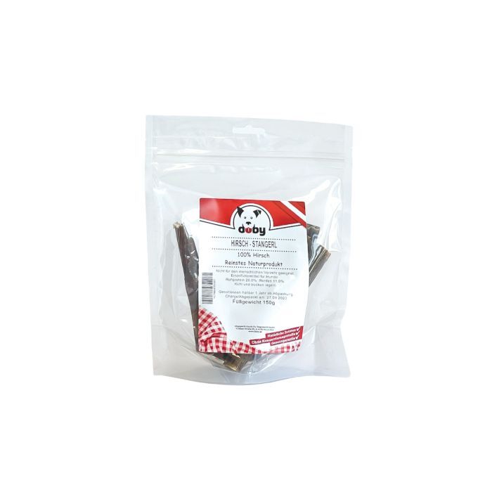 DOBY® HIRSCH STANGERL 150G Hundefutter & Zubehör DOBY® HIRSCH STANGERL 150G Hundefutter & Zubehör Hunde & Katzen Tiernahrung von Belcando und Leonardo