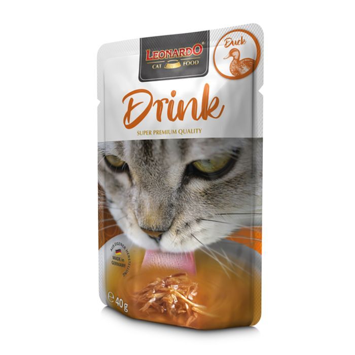 LEONARDO DRINK DUCK Katzenfutter & Snacks LEONARDO DRINK DUCK Katzenfutter & Snacks Hunde & Katzen Tiernahrung von Belcando und Leonardo