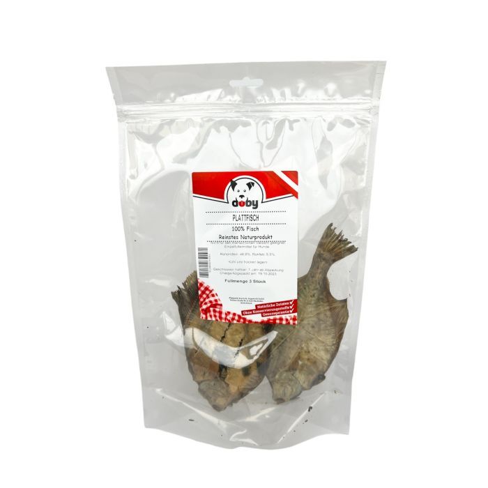 DOBY® PLATTFISCH 3 STÜCK Hundefutter & Zubehör DOBY® PLATTFISCH 3 STÜCK Hundefutter & Zubehör Hunde & Katzen Tiernahrung von Belcando und Leonardo