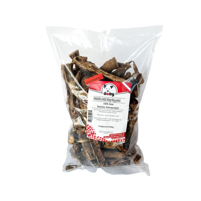 DOBY® GETROCKNETE RINDERLUNGE Hundefutter & Zubehör DOBY® GETROCKNETE RINDERLUNGE Hundefutter & Zubehör Hunde & Katzen Tiernahrung von Belcando und Leonardo