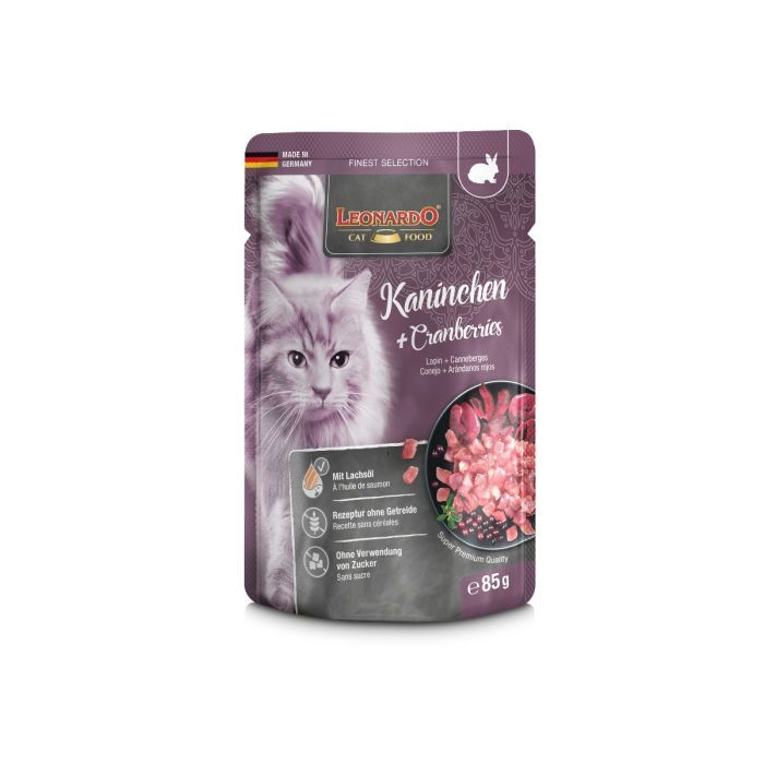 LEONARDO KANINCHEN + CRANBERRIES Katzenfutter & Zubehör LEONARDO KANINCHEN + CRANBERRIES Katzenfutter & Zubehör Hunde & Katzen Tiernahrung von Belcando und Leonardo