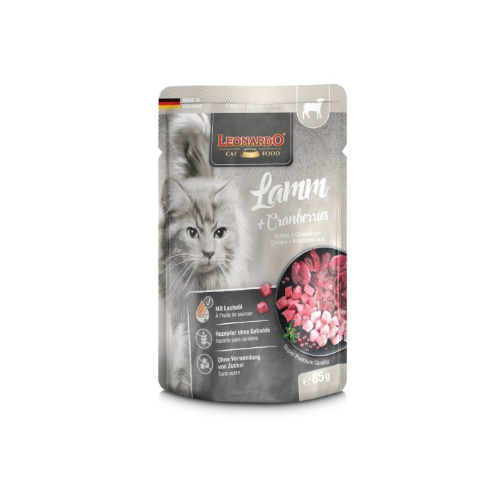 LEONARDO LAMM + CRANBERRIES Katzenfutter & Zubehör LEONARDO LAMM + CRANBERRIES Katzenfutter & Zubehör Hunde & Katzen Tiernahrung von Belcando und Leonardo