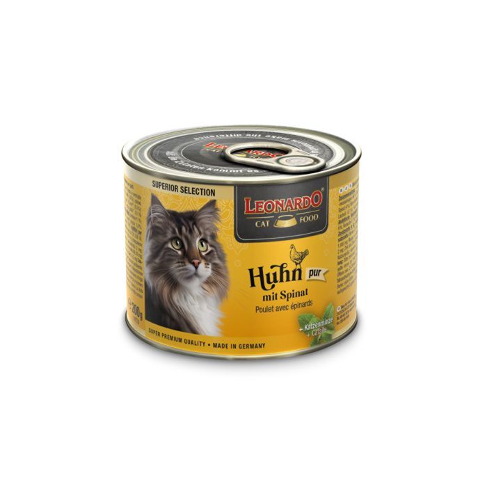 LEONARDO® SUPERIOR SELECTION HUHN MIT SPINAT Leonardo Superior Selection LEONARDO® SUPERIOR SELECTION HUHN MIT SPINAT Leonardo Superior Selection Hunde & Katzen Tiernahrung von Belcando und Leonardo