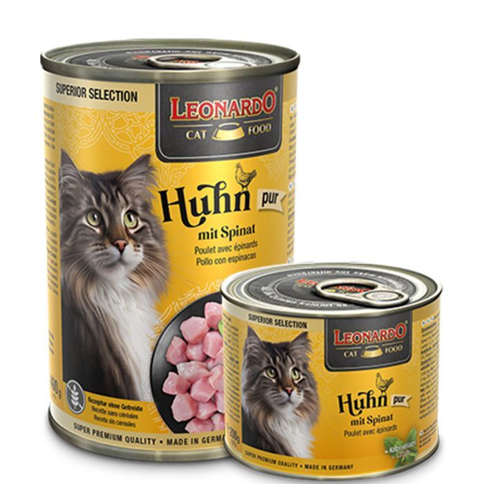 LEONARDO® SUPERIOR SELECTION HUHN MIT SPINAT Leonardo Superior Selection LEONARDO® SUPERIOR SELECTION HUHN MIT SPINAT Leonardo Superior Selection Hunde & Katzen Tiernahrung von Belcando und Leonardo