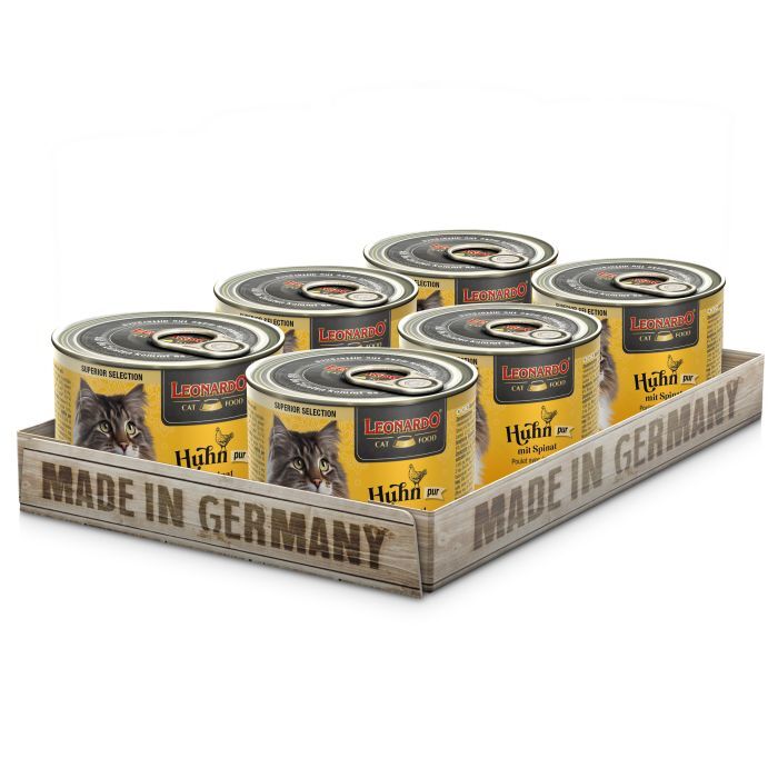 LEONARDO® SUPERIOR SELECTION HUHN MIT SPINAT Leonardo Superior Selection LEONARDO® SUPERIOR SELECTION HUHN MIT SPINAT Leonardo Superior Selection Hunde & Katzen Tiernahrung von Belcando und Leonardo