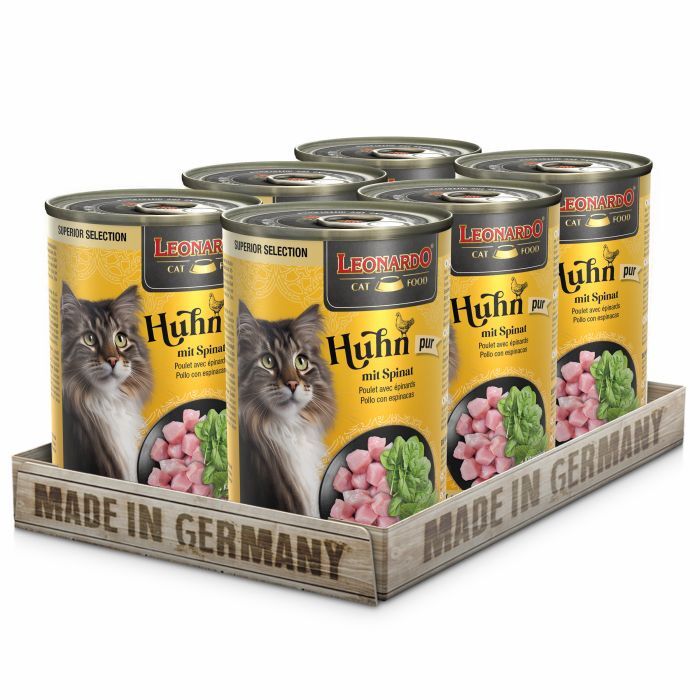 LEONARDO® SUPERIOR SELECTION HUHN MIT SPINAT Leonardo Superior Selection LEONARDO® SUPERIOR SELECTION HUHN MIT SPINAT Leonardo Superior Selection Hunde & Katzen Tiernahrung von Belcando und Leonardo