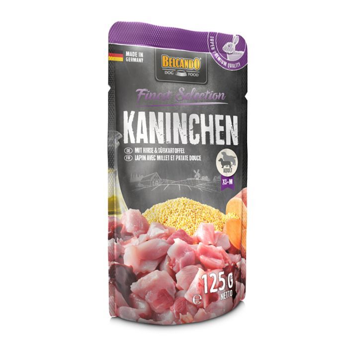 BELCANDO® KANINCHEN MIT HIRSE & SÜSSKARTOFFE Nassfutter BELCANDO® KANINCHEN MIT HIRSE & SÜSSKARTOFFE Nassfutter Hunde & Katzen Tiernahrung von Belcando und Leonardo