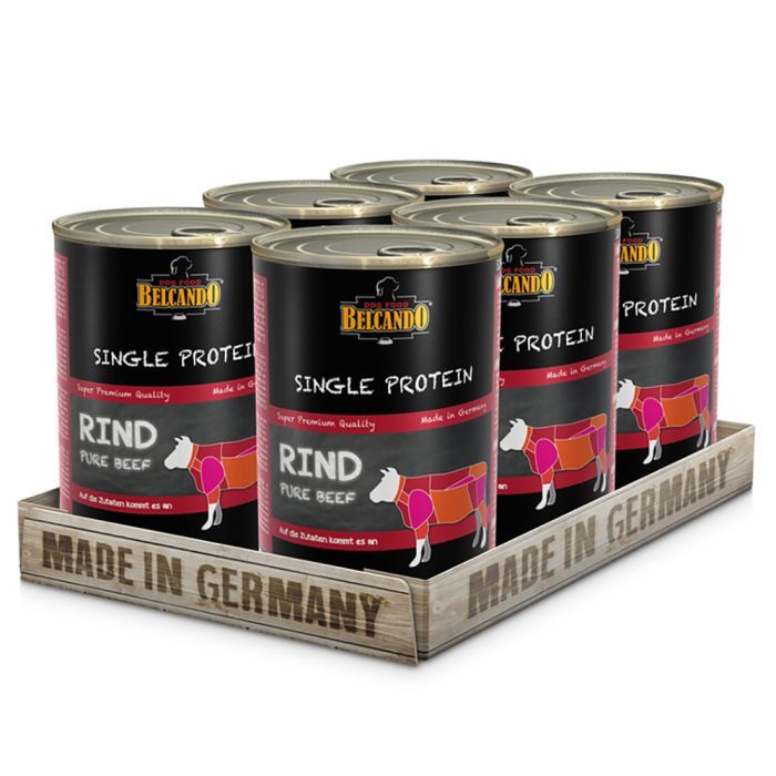 BELCANDO SINGLE PROTEIN RIND Hundefutter & Zubehör BELCANDO SINGLE PROTEIN RIND Hundefutter & Zubehör Hunde & Katzen Tiernahrung von Belcando und Leonardo