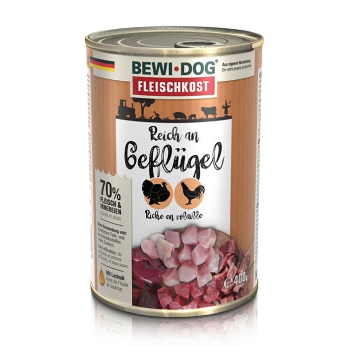 BEWI DOG FLEISCHKOST REICH AN GEFLÜGEL BewiDog Fleischkost BEWI DOG FLEISCHKOST REICH AN GEFLÜGEL BewiDog Fleischkost Hunde & Katzen Tiernahrung von Belcando und Leonardo