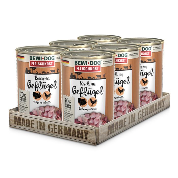 BEWI DOG FLEISCHKOST REICH AN GEFLÜGEL BewiDog Fleischkost BEWI DOG FLEISCHKOST REICH AN GEFLÜGEL BewiDog Fleischkost Hunde & Katzen Tiernahrung von Belcando und Leonardo