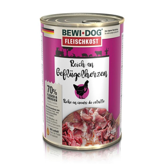 BEWI DOG FLEISCHKOST REICH AN GEFLÜGELHERZEN Hundefutter & Zubehör BEWI DOG FLEISCHKOST REICH AN GEFLÜGELHERZEN Hundefutter & Zubehör Hunde & Katzen Tiernahrung von Belcando und Leonardo