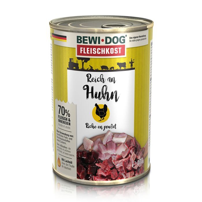 BEWI DOG FLEISCHKOST REICH AN HUHN Hundefutter & Zubehör BEWI DOG FLEISCHKOST REICH AN HUHN Hundefutter & Zubehör Hunde & Katzen Tiernahrung von Belcando und Leonardo