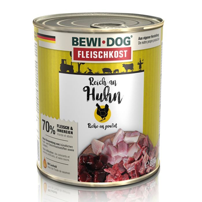 BEWI DOG FLEISCHKOST REICH AN HUHN Hundefutter & Zubehör BEWI DOG FLEISCHKOST REICH AN HUHN Hundefutter & Zubehör Hunde & Katzen Tiernahrung von Belcando und Leonardo