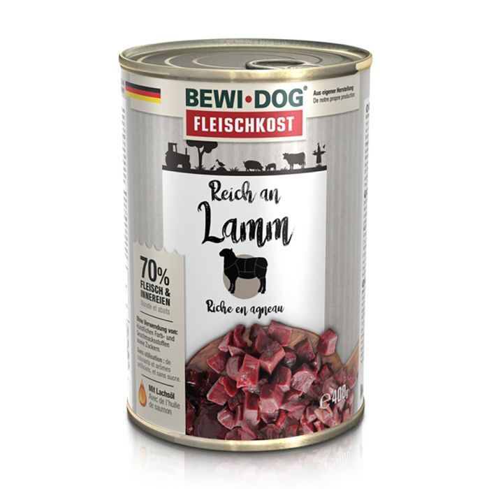 BEWI DOG FLEISCHKOST REICH AN LAMM Hundefutter & Zubehör BEWI DOG FLEISCHKOST REICH AN LAMM Hundefutter & Zubehör Hunde & Katzen Tiernahrung von Belcando und Leonardo